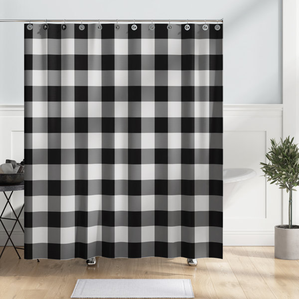 buffalo check shower curtain Home Design & Decor Martha Stewart